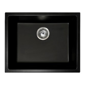 Eight Quarters Grange 550mm Single Granite Kitchen Sink Package