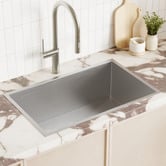 Eight Quarters Henley 700mm Single Stainless Steel Kitchen Sink