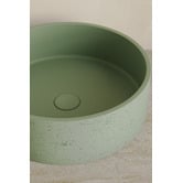 Eight Quarters Concrete 390mm Round Above Counter Basin