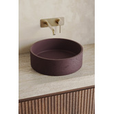 Eight Quarters Concrete 390mm Round Above Counter Basin