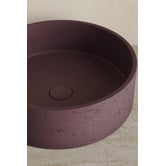Eight Quarters Concrete 390mm Round Above Counter Basin