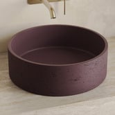 Eight Quarters Concrete 390mm Round Above Counter Basin