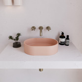 Eight Quarters EQ 400mm Oval Concrete Above Counter Basin