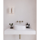 Eight Quarters EQ 400mm Oval Concrete Above Counter Basin