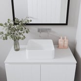 Eight Quarters Amaroo 365mm Square Ceramic Above Counter Basin