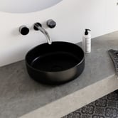 Eight Quarters Amaroo 365mm Round Ceramic Above Counter Basin