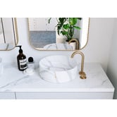 Eight Quarters Regency 365mm Round Ceramic Above Counter Basin