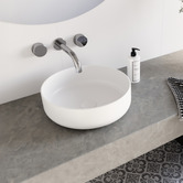 Eight Quarters Amaroo 365mm Round Ceramic Above Counter Basin