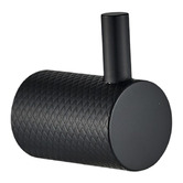 Eight Quarters Lexi Knurled Stainless Steel Robe Hook