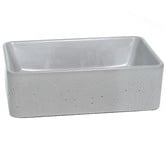 Concrete Designs Aggron 360mm Rectangular Concrete Mini Above Counter Basin