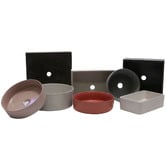 Concrete Designs Trough 800mm Rectangular Concrete Above Counter Basin
