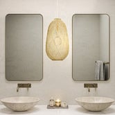 Concrete Designs Lannik 525mm Oval Concrete Above Counter Basic