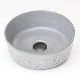 Concrete Designs Murloc 313mm Round Concrete Mini Basin &amp; Waste Set