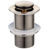 Concrete Designs Akasha 355mm Round Concrete Basin &amp; Waste Set
