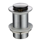Concrete Designs Akasha 355mm Round Concrete Basin &amp; Waste Set