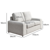 Classic Design Living Sophia 2 Seater Boucle Sofa