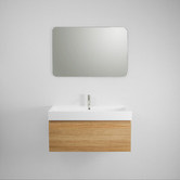Marquis San Remo Wall Hung Single Vanity with Polymarble Countertop
