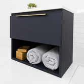 Marquis Kent Wall Hung Single Vanity with Acrylic Basin