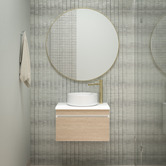 Marquis Somerset Symphony-Top Wall Hung Single Vanity