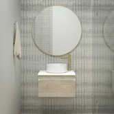 Marquis Somerset Symphony-Top Wall Hung Single Vanity