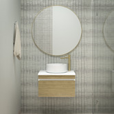 Marquis Somerset Symphony-Top Wall Hung Single Vanity