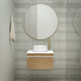 Marquis Somerset Symphony-Top Wall Hung Single Vanity