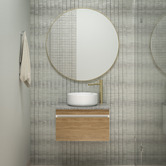 Marquis Somerset Symphony-Top Wall Hung Single Vanity