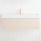Marquis San Remo Wall Hung Single Vanity with Polymarble Countertop