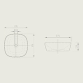 Marquis Ottimo 375mm Ceramic Basin