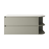 Marquis Avion 1200mm Wall Hung Single Vanity with Solid Surface Countertop