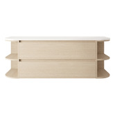 Marquis Avion 1500mm Wall Hung Double Vanity with Solid Surface Countertop