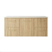 Marquis Hamilton 1200mm Wall Hung Single Vanity with Solid Surface Countertop