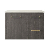 Marquis Hamilton 750mm Wall Hung Single Vanity with Solid Surface Countertop