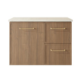 Marquis Hamilton 750mm Wall Hung Single Vanity with Solid Surface Countertop