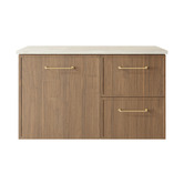 Marquis Hamilton 900mm Wall Hung Single Vanity with Solid Surface Countertop
