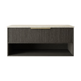 Marquis Merewether 1200mm Wall Hung Single Vanity with Solid Surface Countertop