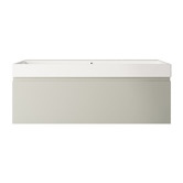 Marquis Sanremo 1200mm Wall Hung Single Vanity with Polymarble Countertop