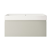 Marquis Sanremo 900mm Wall Hung Single Vanity with Polymarble Countertop