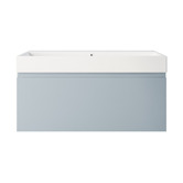 Marquis Sanremo 900mm Wall Hung Single Vanity with Polymarble Countertop