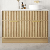 Marquis Salamander 1200mm Freestanding Single Vanity with Solid Surface Countertop