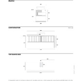 Marquis Merewether 1200mm Wall Hung Single Vanity with Solid Surface Countertop