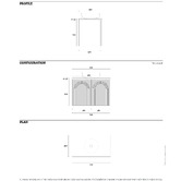 Marquis Arco 750mm Wall Hung Single Vanity with Solid Surface Countertop