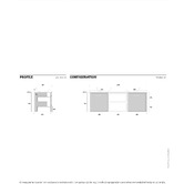 Marquis Hamilton 1500mm Wall Hung Double Vanity with Solid Surface Countertop