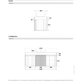 Marquis Chelsea 1200mm Matte White Wall Hung Single Vanity with Stone Countertop