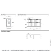 Marquis Salamander 1200mm Freestanding Single Vanity with Solid Surface Countertop