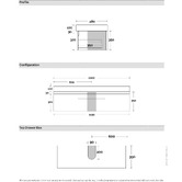 Marquis Sanremo 1200mm Wall Hung Single Vanity with Polymarble Countertop