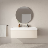 Marquis Sanremo 1200mm Wall Hung Single Vanity with Polymarble Countertop