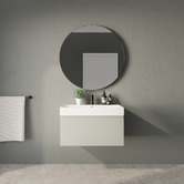 Marquis Sanremo 750mm Wall Hung Single Vanity with Polymarble Countertop