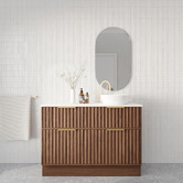Marquis Salamander 1200mm Freestanding Single Vanity with Solid Surface Countertop