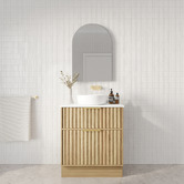 Marquis Salamander 750mm Freestanding Single Vanity with Solid Surface Countertop